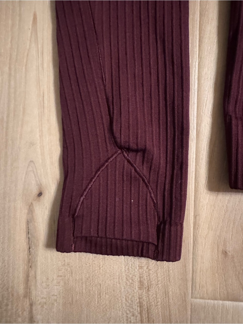 Lululemon Rest Less Pullover in Rib Garnet - Picture 10 of 11